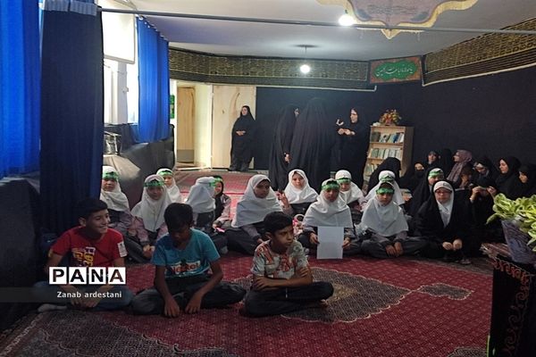 آیین اختتامیه پایگاه اوقات فراغت در نمازخانه اداره آموزش پرورش شهرجوادآباد