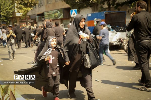 موکب عشاق الحسین در مسیر جاماندگان اربعین