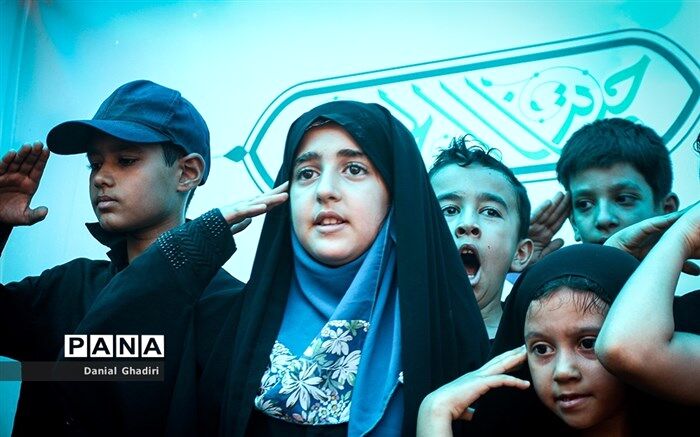 حضور دهه نودی و هشتادی‌ها در مراسم جاماندگان اربعین حسینی