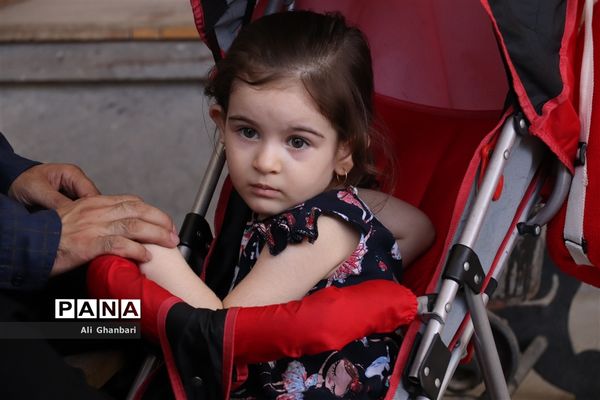 مراسم پیاده‌روی جاماندگان اربعین حسینی تبریز