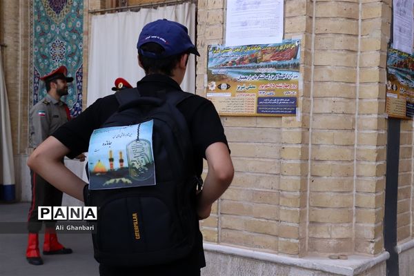 مراسم پیاده‌روی جاماندگان اربعین حسینی تبریز