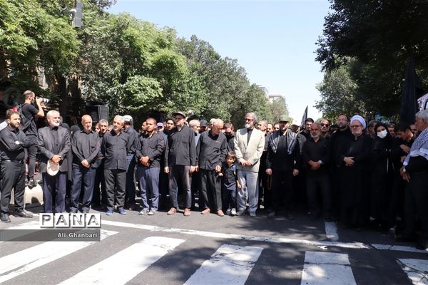 مراسم پیاده‌روی جاماندگان اربعین حسینی تبریز