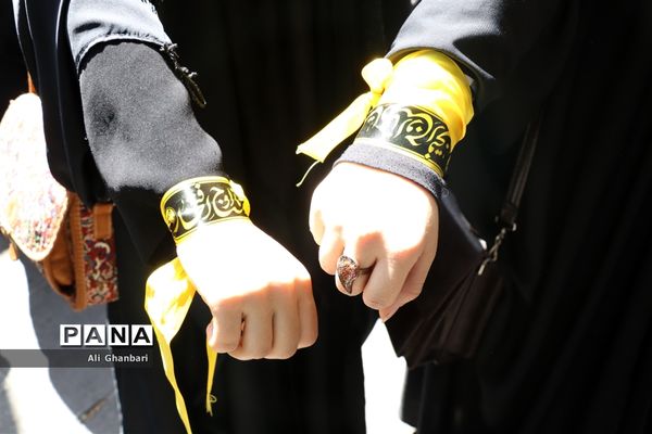 مراسم پیاده‌روی جاماندگان اربعین حسینی تبریز