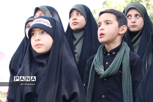 مراسم پیاده‌روی جاماندگان اربعین حسینی تبریز