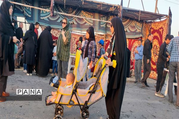 مراسم پیاده‌روی جاماندگان اربعین شهرستان شیروان