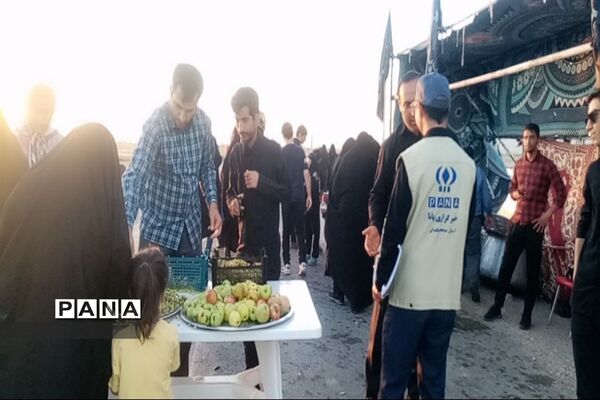 مراسم پیاده‌روی جاماندگان اربعین شهرستان شیروان