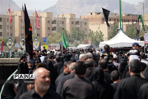 پیاده‌روی جاماندگان اربعین حسینی در اصفهان