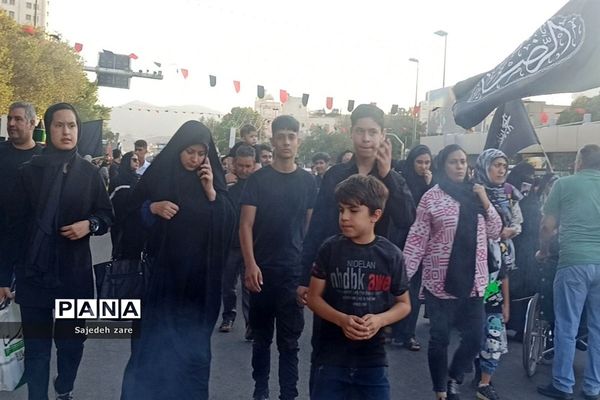 پیاده‌روی جاماندگان اربعین حسینی به حرم امام رضا (ع)