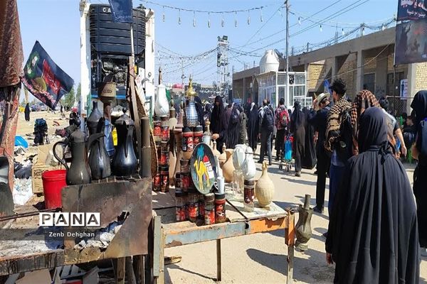 حضور هیات های مذهبی کاشمر در کربلای معلی