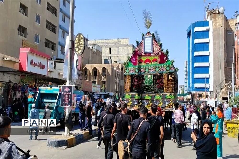 حضور هیات های مذهبی کاشمر در کربلای معلی