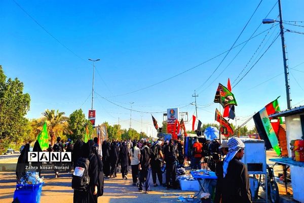 حضور هیات های مذهبی کاشمر در کربلای معلی