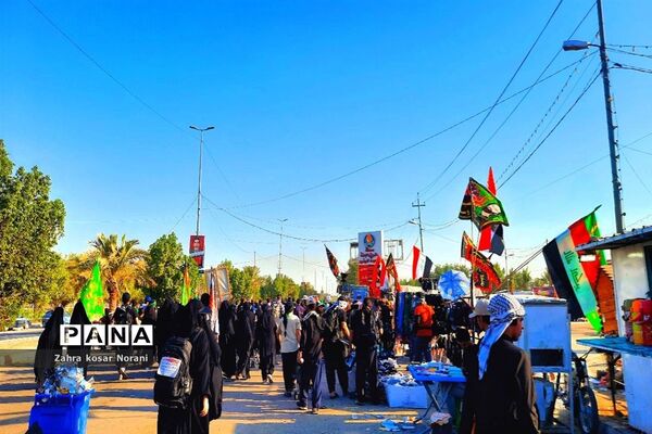 حضور هیات های مذهبی کاشمر در کربلای معلی