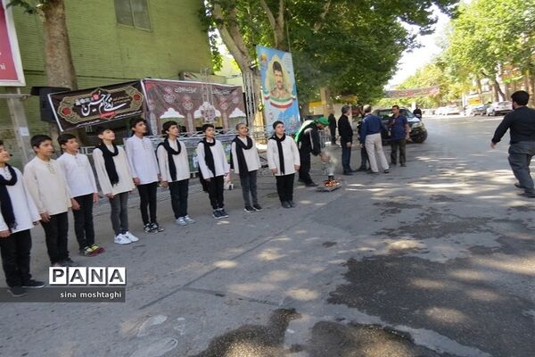 مراسم جاماندگان اربعین حسینی در بجنورد