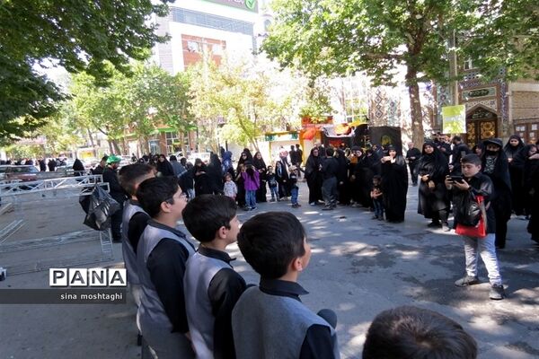 مراسم جاماندگان اربعین حسینی در بجنورد
