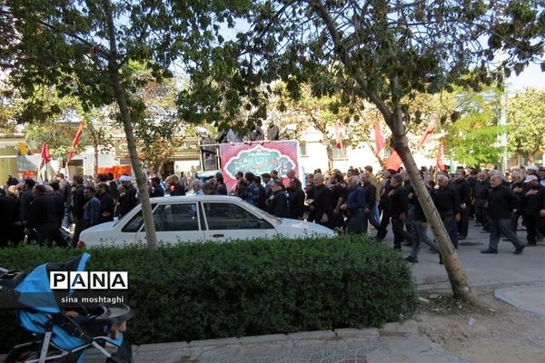 مراسم جاماندگان اربعین حسینی در بجنورد