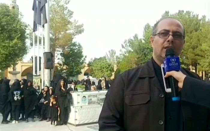 راهپیمایی جاماندگان اربعین در شهرستان میمه