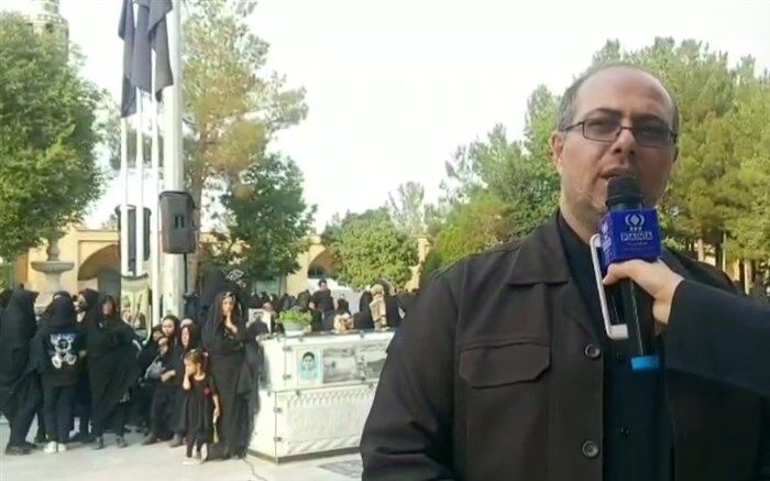 راهپیمایی جاماندگان اربعین در شهرستان میمه