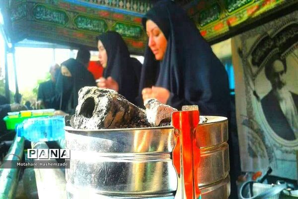 برپایی موکب مراسم جاماندگان اربعین آموزش و پرورش منطقه 16
