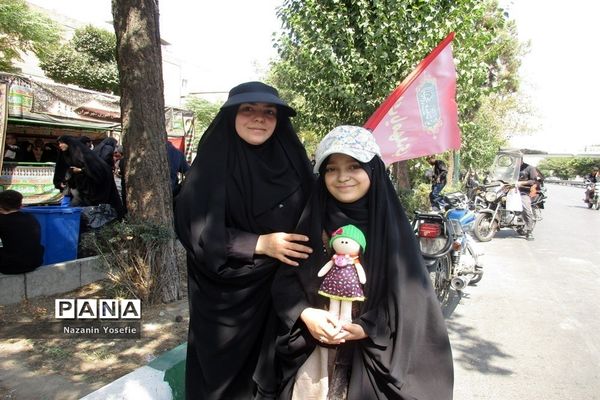 برپایی موکب مراسم جاماندگان اربعین آموزش و پرورش منطقه 16