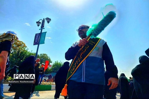 برپایی موکب مراسم جاماندگان اربعین آموزش و پرورش منطقه 16