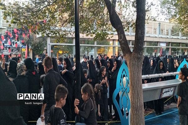 مراسم جاماندگان اربعین حسینی در جوار حرم مطهر امام رضا (ع)