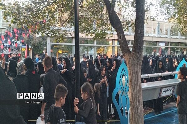 مراسم جاماندگان اربعین حسینی در جوار حرم مطهر امام رضا (ع)