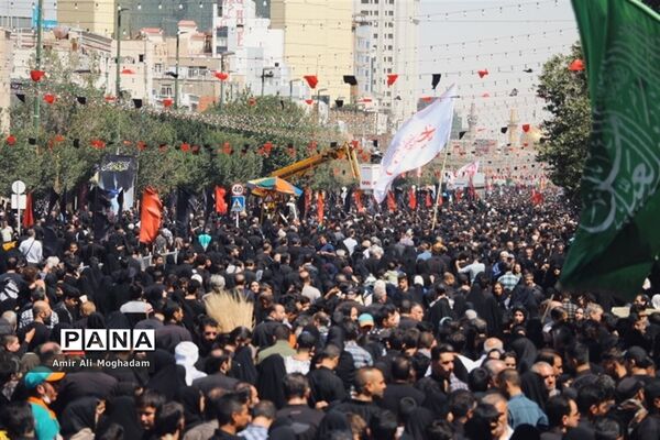 جاماندگان اربعین در پناه رضا(ع)