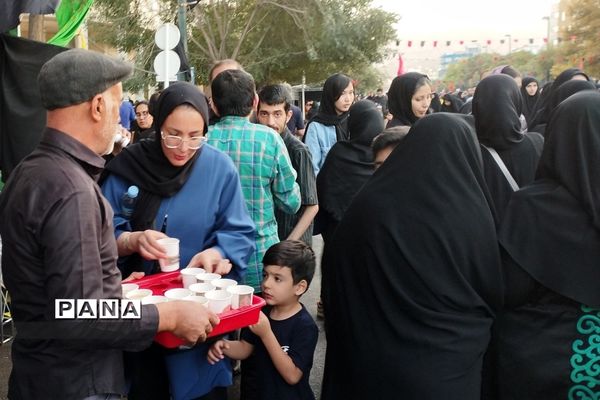 پیاده‌روی جاماندگان اربعین حسینی در مشهد