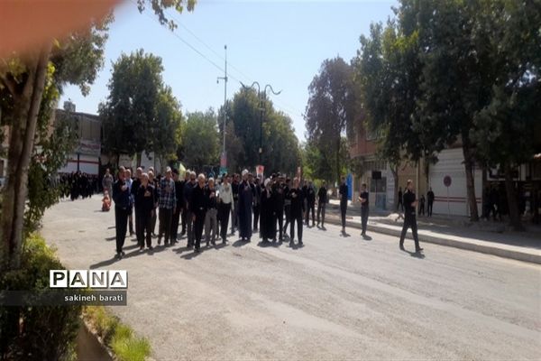 مراسم جاماندگان کربلای معلی  شهرستان مانه وسملقان