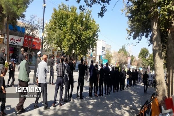 مراسم جاماندگان کربلای معلی  شهرستان مانه وسملقان