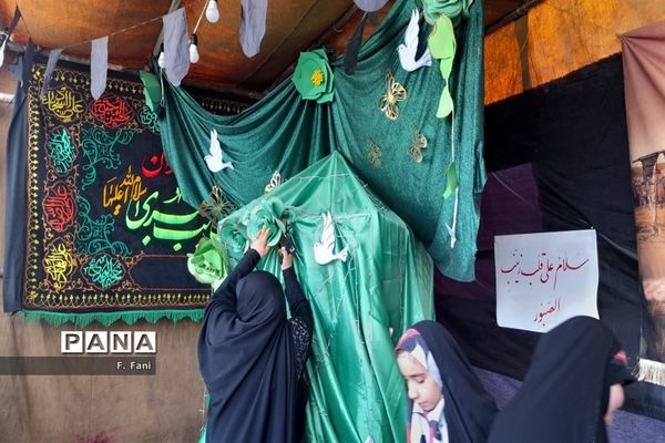 حال و هوای موکب های اربعین در پیاده‌روی زائران جمکران