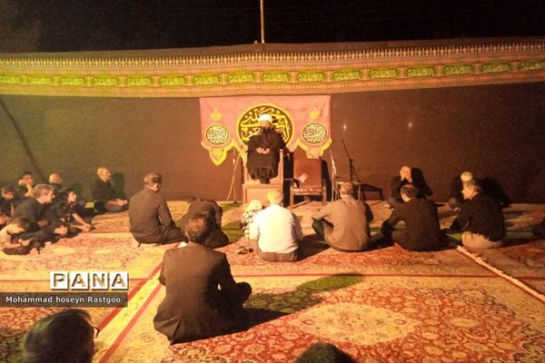 آیین شام غریبان اربعین حسینی در دانشگاه آزاد اسلامی