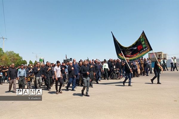 مراسم جاماندگان اربعین در شهرستان جاجرم