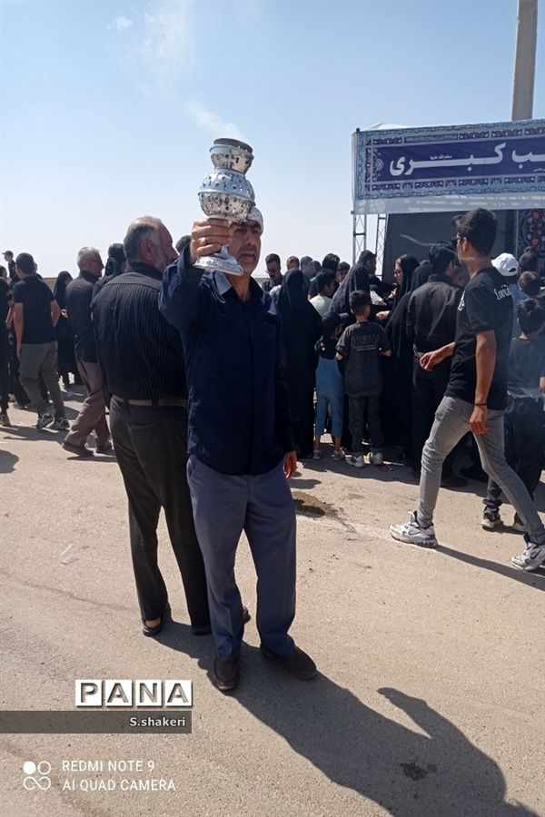 مراسم جاماندگان اربعین در شهرستان جاجرم