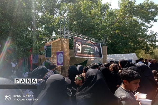 مراسم جاماندگان اربعین در شهرستان جاجرم