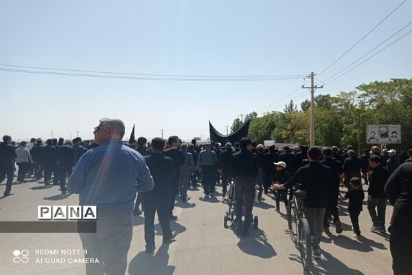مراسم جاماندگان اربعین در شهرستان جاجرم
