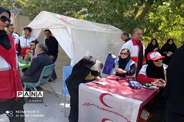 مراسم جاماندگان اربعین در شهرستان جاجرم