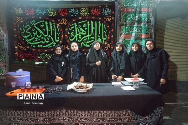 برپایی موکب کانون امام خمینی(ره) سمنان در اربعین حسینی