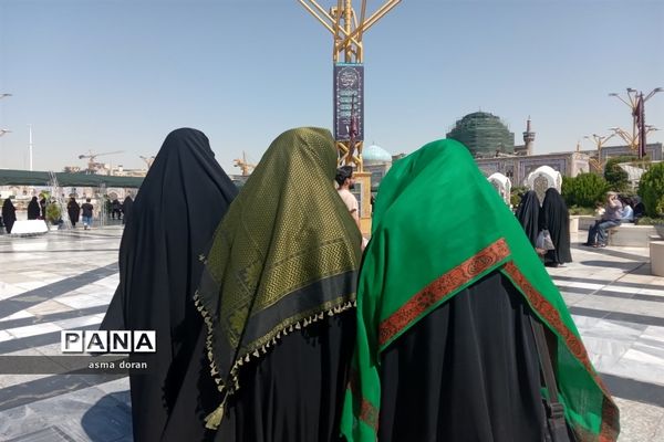 پیاده‌روی جاماندگان اربعین حسینی هیات دخترانه مهدخت