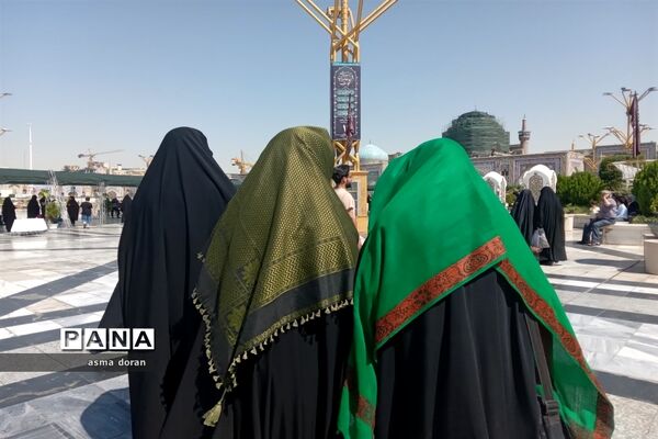 پیاده‌روی جاماندگان اربعین حسینی هیات دخترانه مهدخت