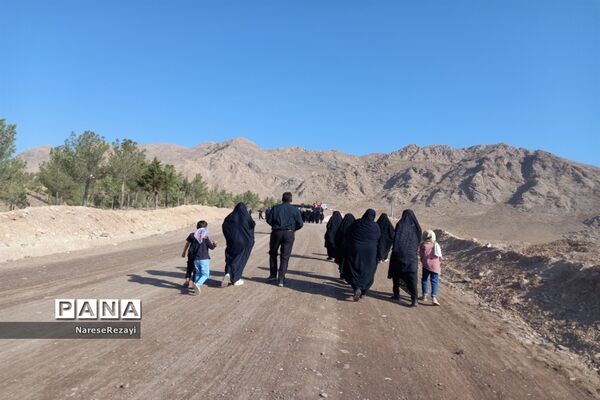 پیاده‌روی جاماندگان اربعین شهرستان کوهسرخ
