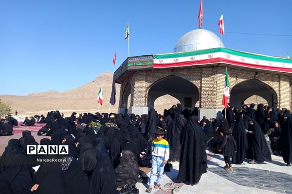 پیاده‌روی جاماندگان اربعین شهرستان کوهسرخ