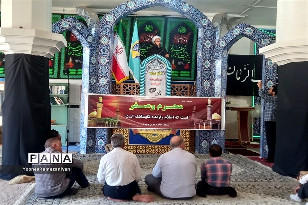 برگزاری نماز جمعه شهرستان خلیل‌آباد