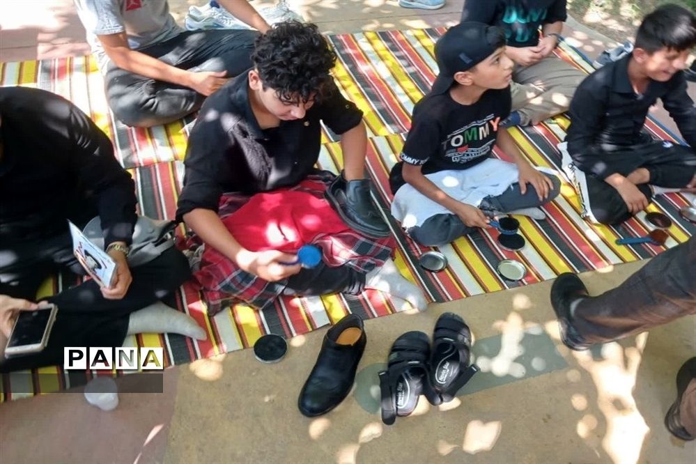 پیاده‌روی جاماندگان اربعین در خرمدره