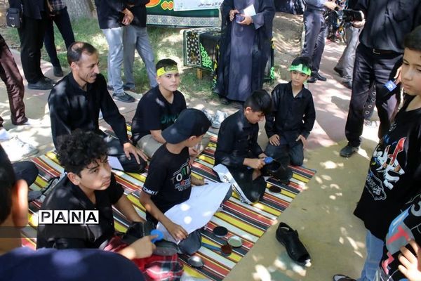 پیاده‌روی جاماندگان اربعین در خرمدره