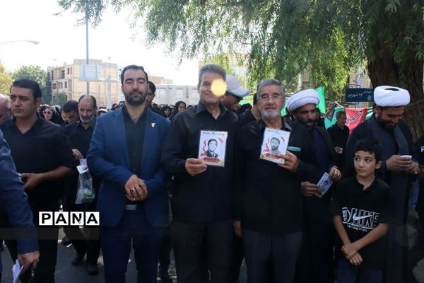 پیاده‌روی جاماندگان اربعین در خرمدره