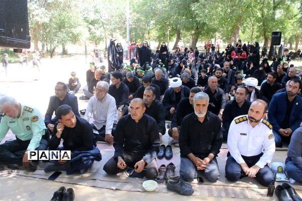 پیاده‌روی جاماندگان اربعین در خرمدره