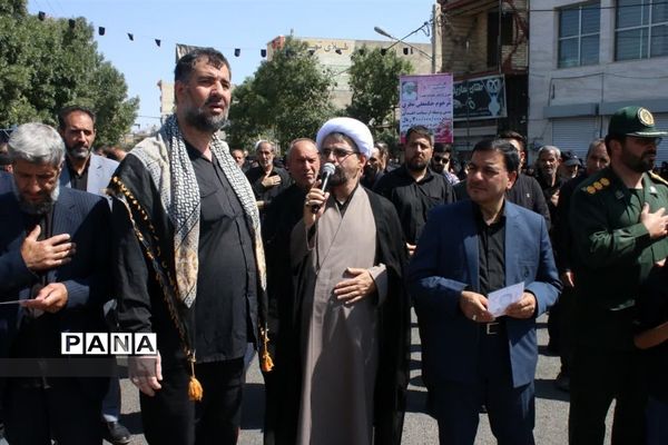 پیاده‌روی جاماندگان اربعین در خرمدره