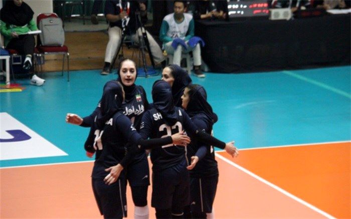 جایگاه دهمی ایران در مسابقات والیبال قهرمانی زنان آسیا