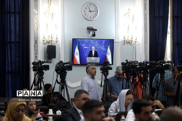 نشست خبری سخنگوی وزارت امور‌خارجه